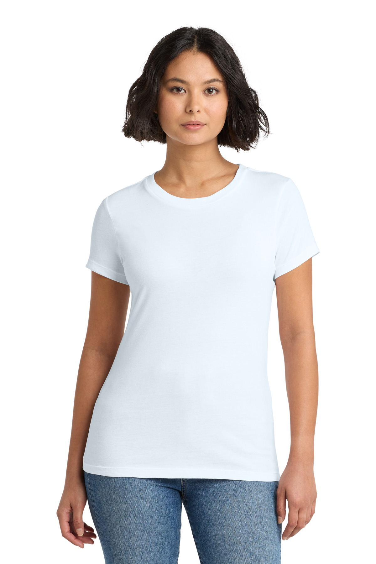 District Women's Perfect Weight Tee. DM104L 49