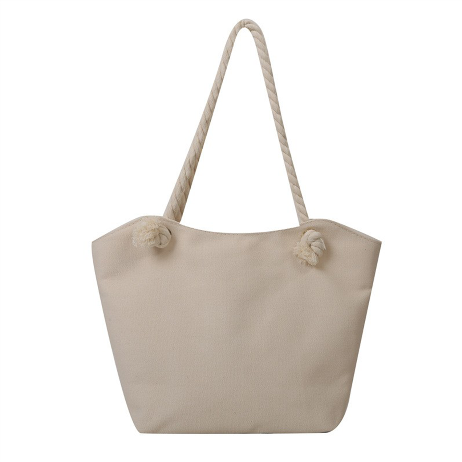 Large Capacity Tote Canvas Bag, custom tote bag with logo imprint 7