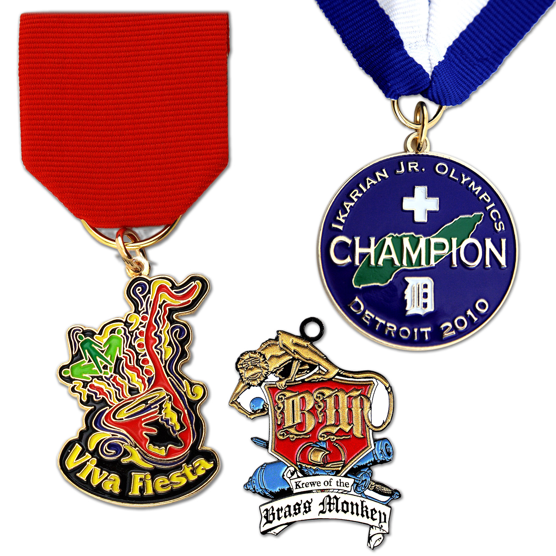 Custom Medals Economy Die Struck (1-1/2") 1