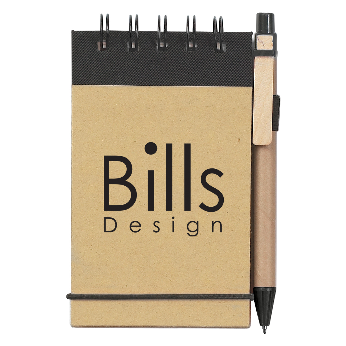 Eco-Inspired Spiral Jotter & Pen 1