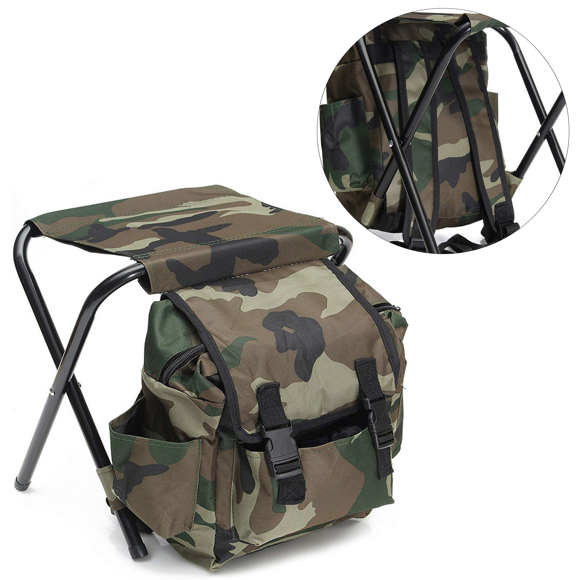 Foldable Backpack Outdoor Leisure Chair 2
