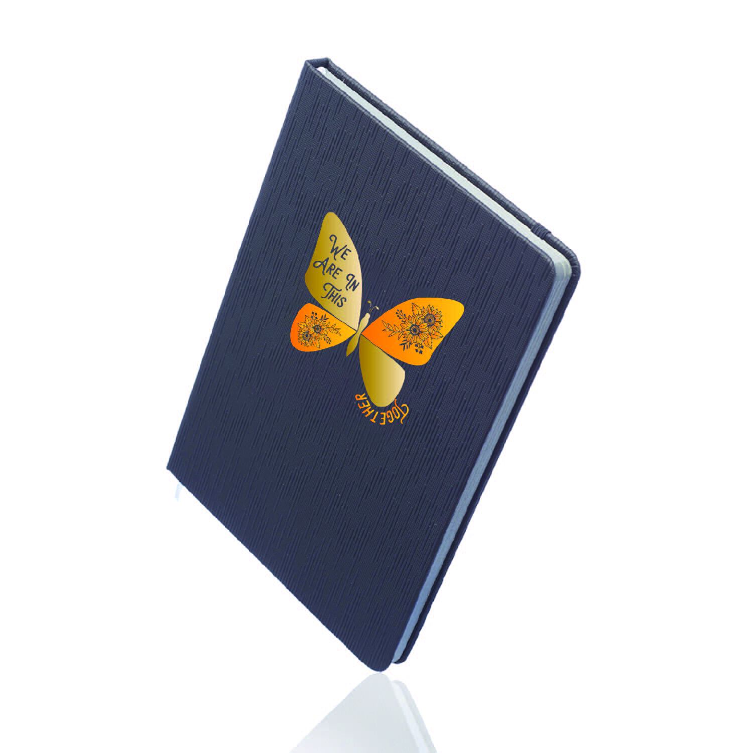 Muse Textured Notebook (2 Color Imprint) 4