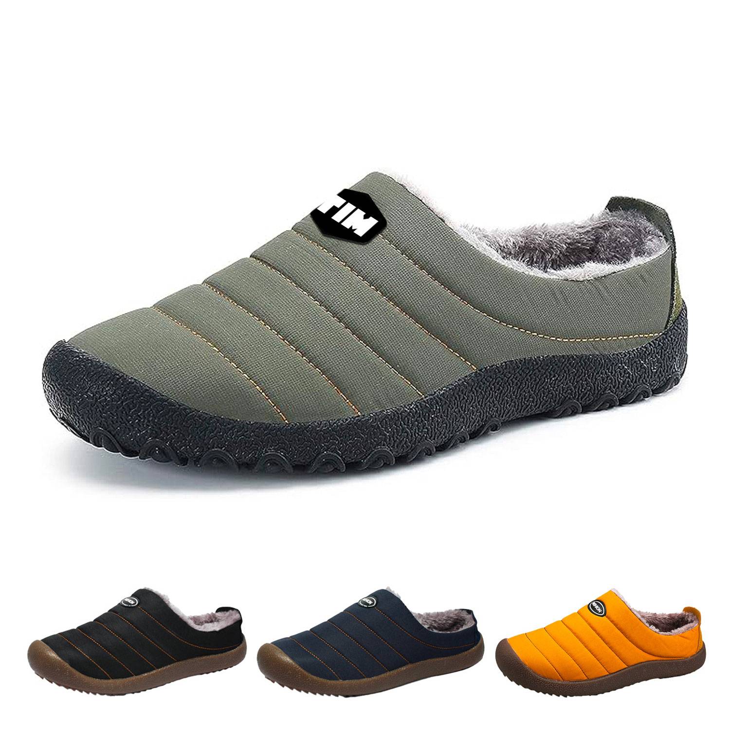 Warm Winter Outdoors Slippers 1