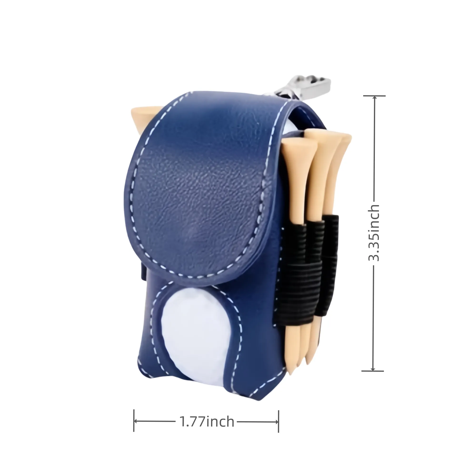 Waist-Mounted Small Golf Tees Set Bag 7
