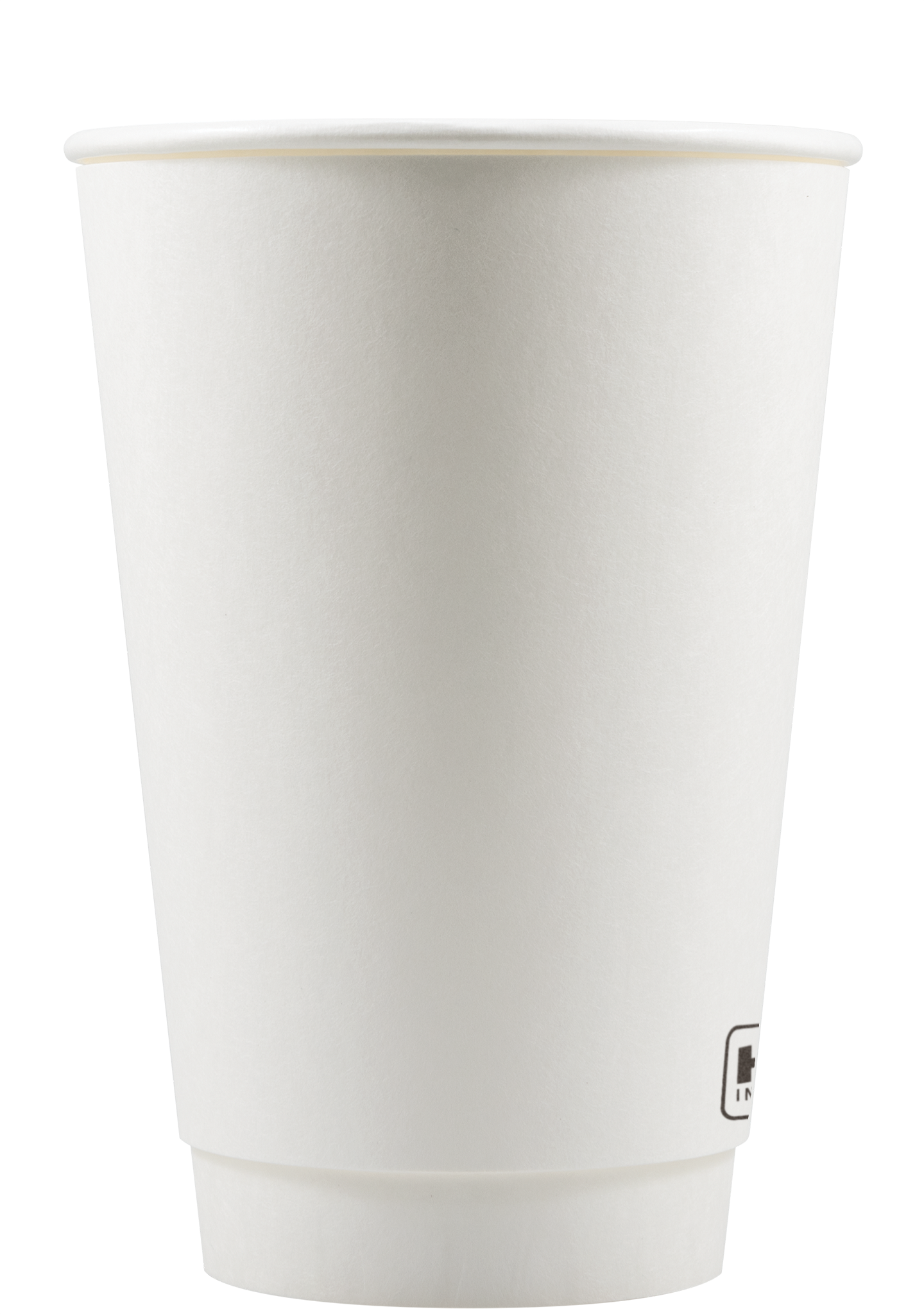 16 oz Paper Cup Insulated White Tradition Print 4