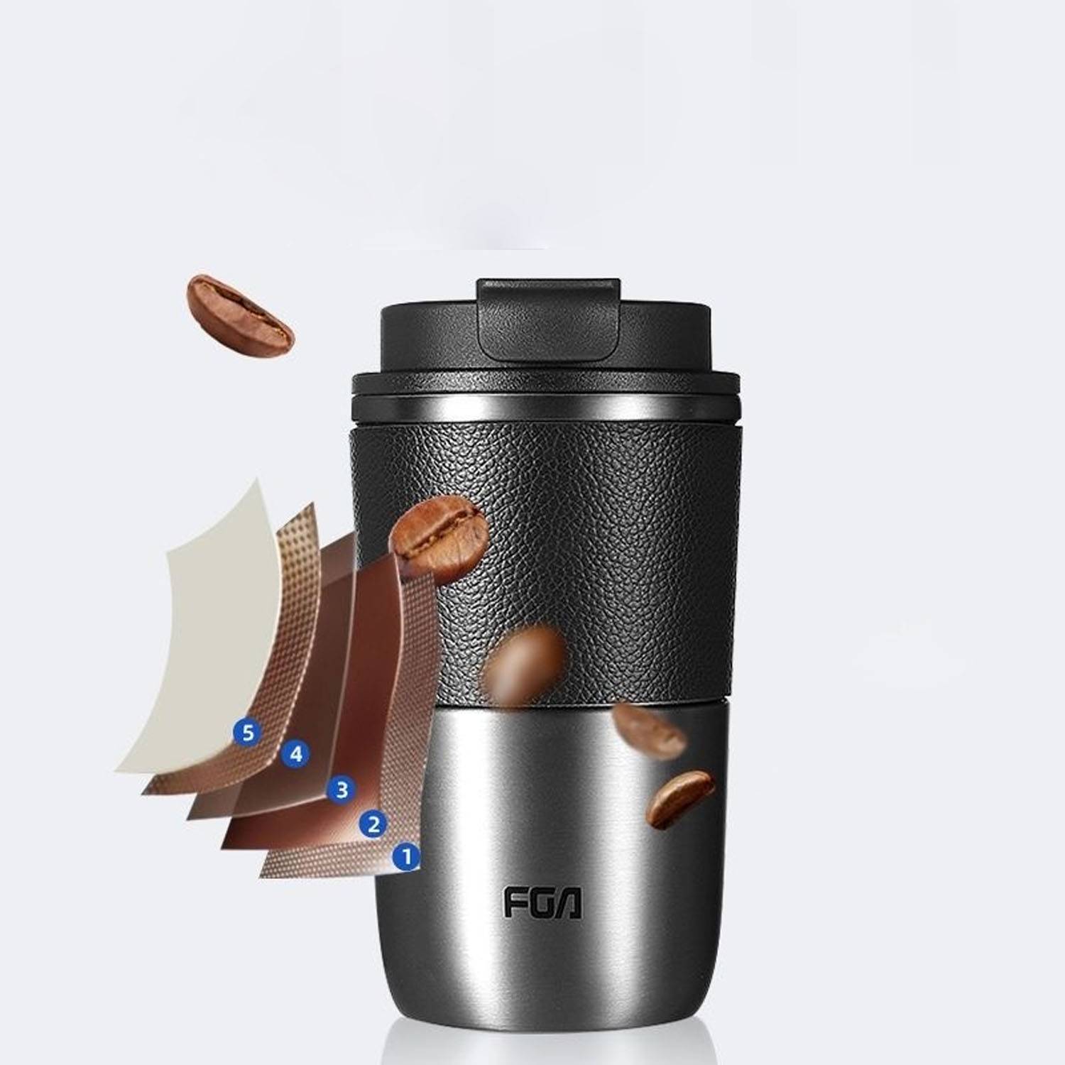 14OZ Stainless Steel Coffee Cup 5