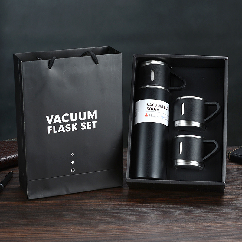 16Oz Stainless Steel Vacuum Thermos Gift Set 3
