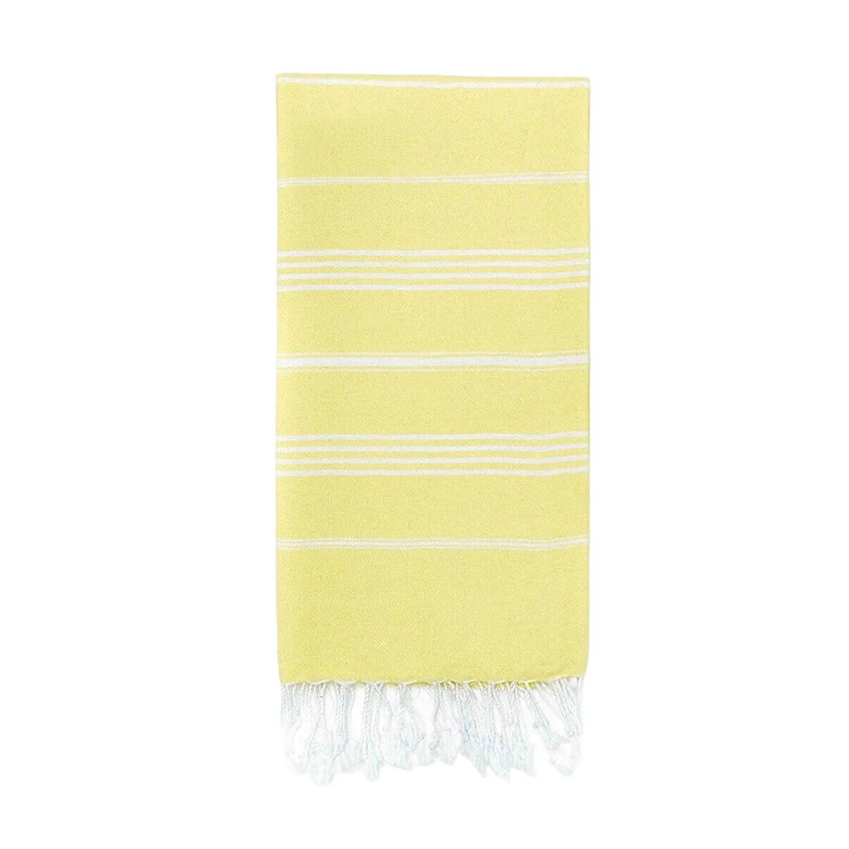 Absorbent Bungalow Beach Towel with Stylish Edges 2