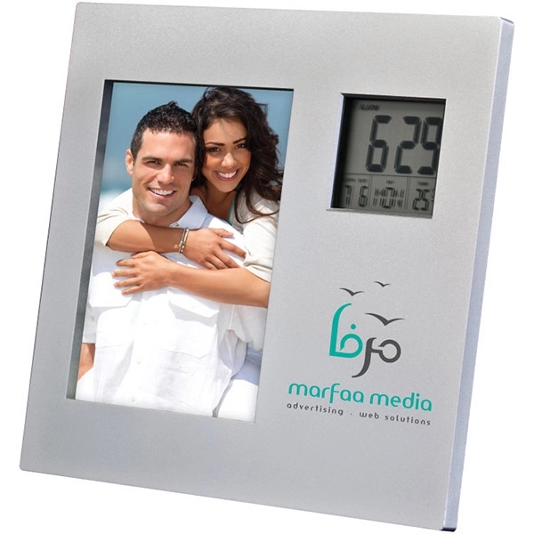 Photo Frame with Two Way Clock 3