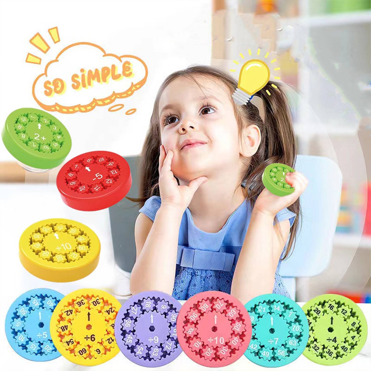 Multiplication Fidget Spinner 3