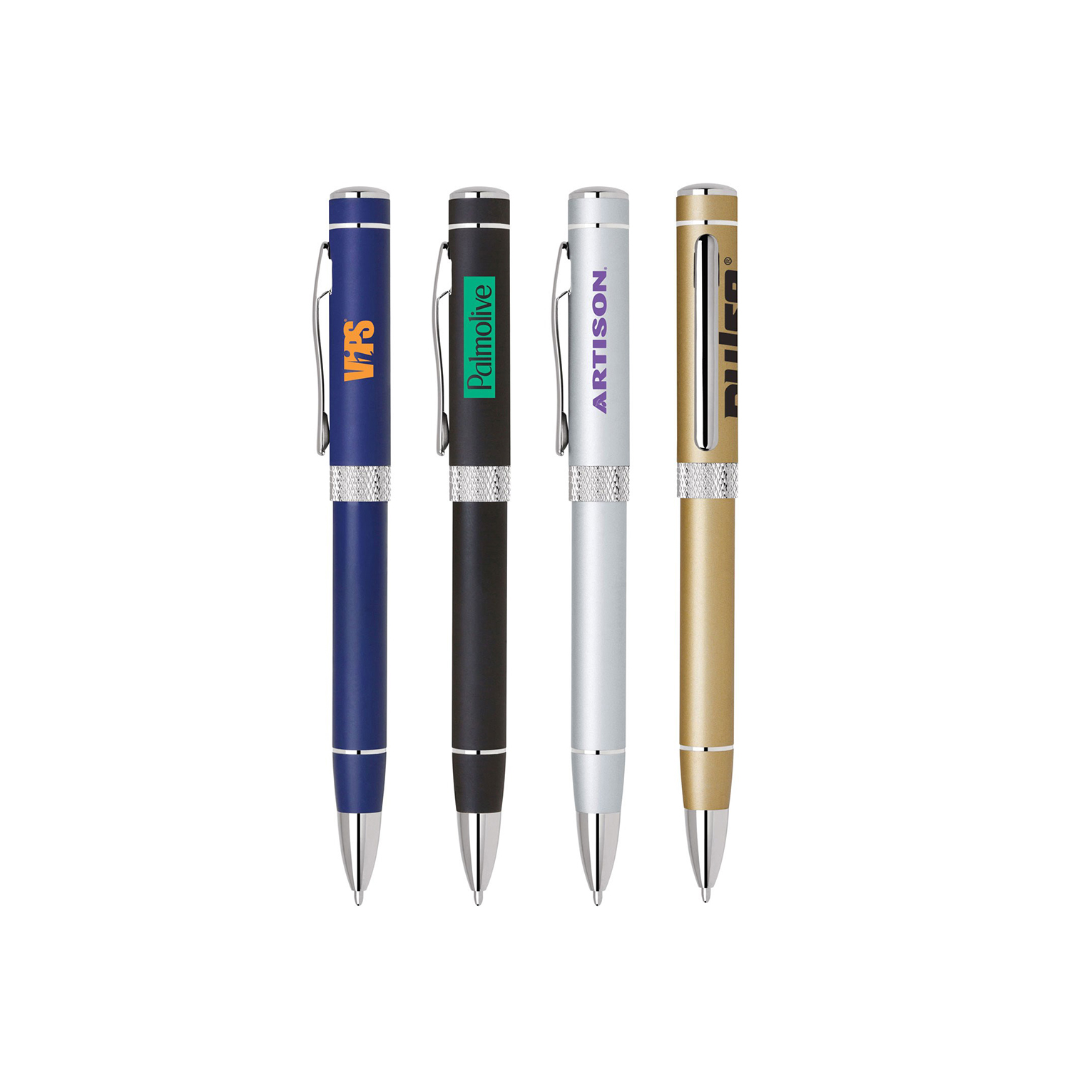 Aluminum Diamond Ballpoint Twist Metal Pen 10