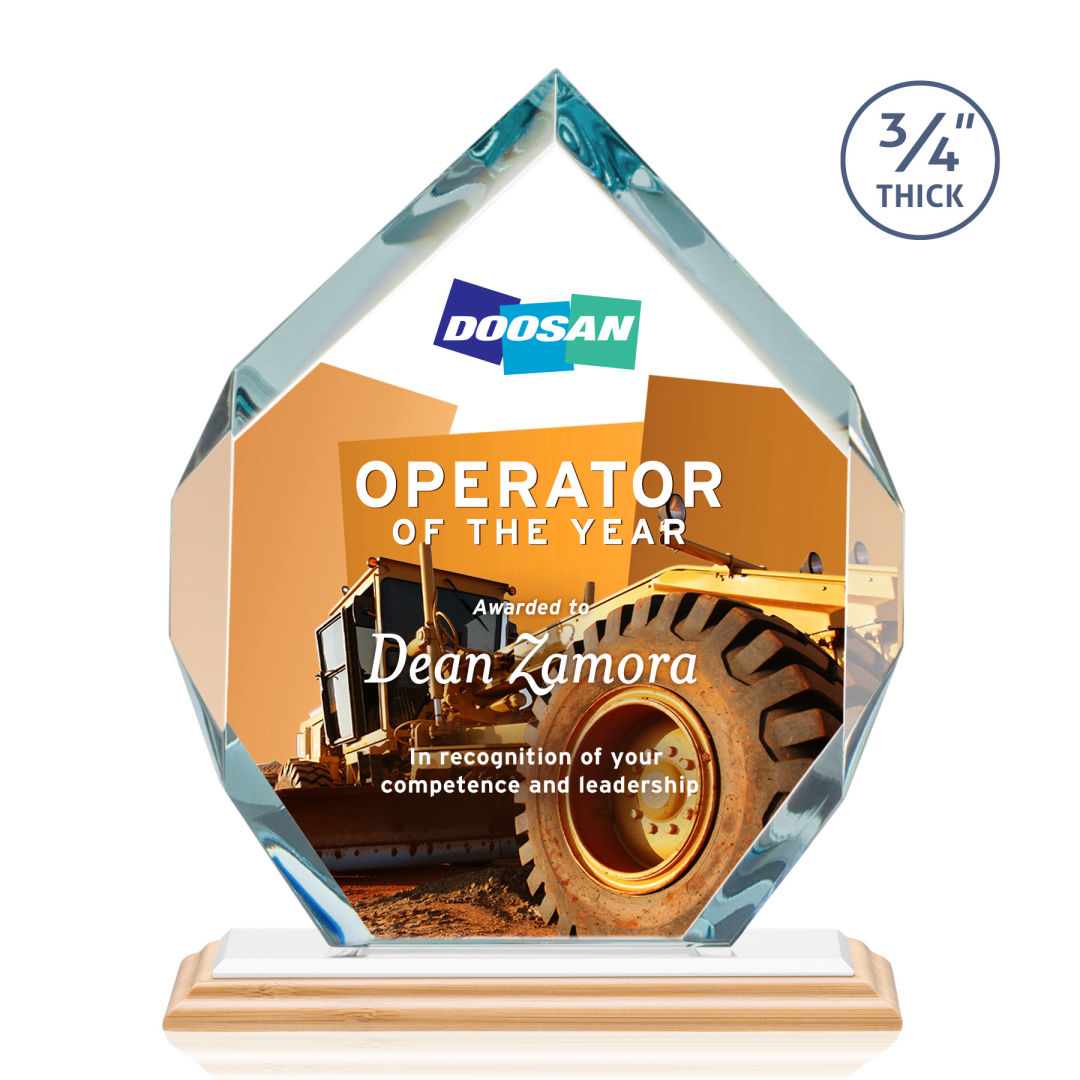 Royal Diamond VividPrint™ Award - Bamboo/White 8