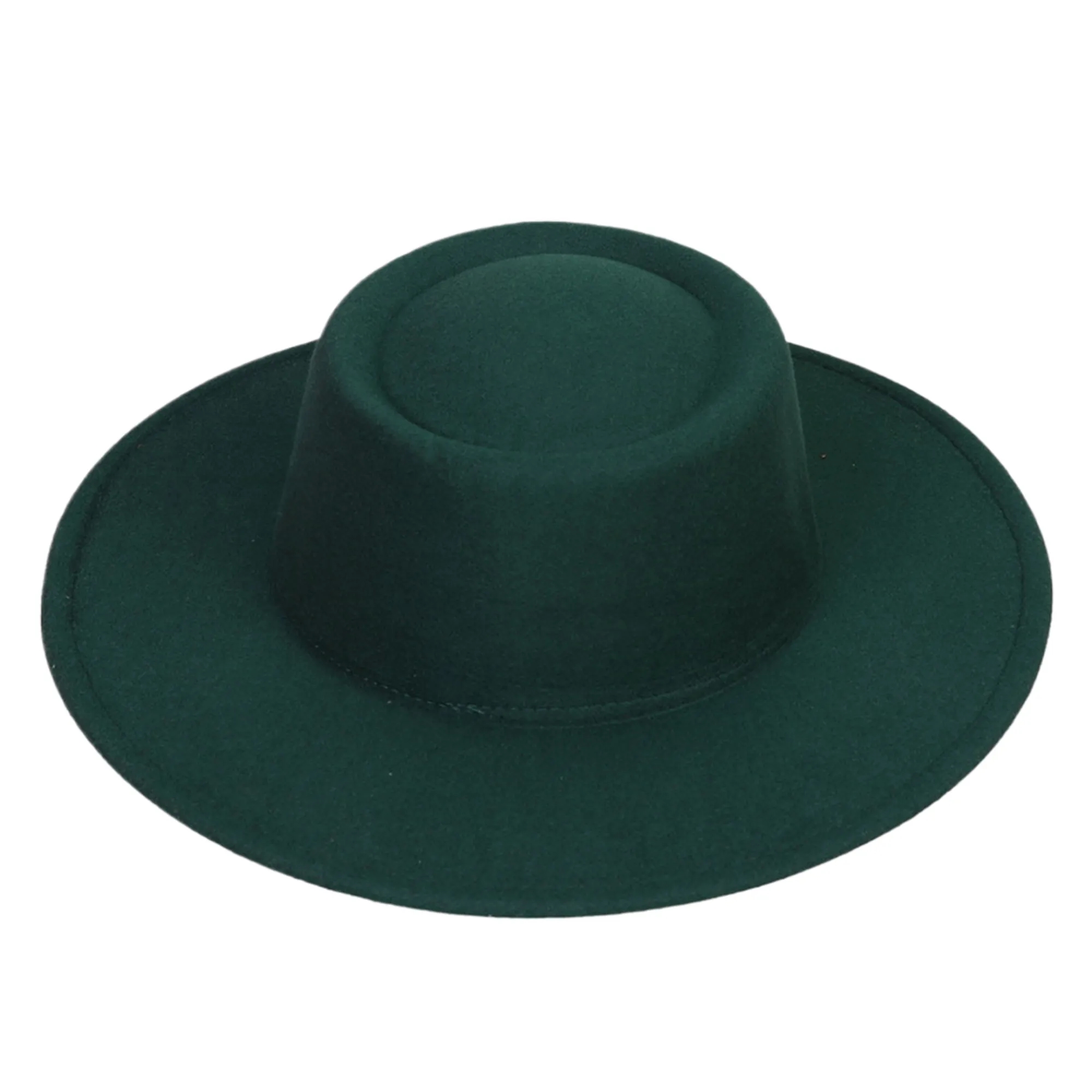MOQ50 Wide Brim Vintage Fedora Hat 20