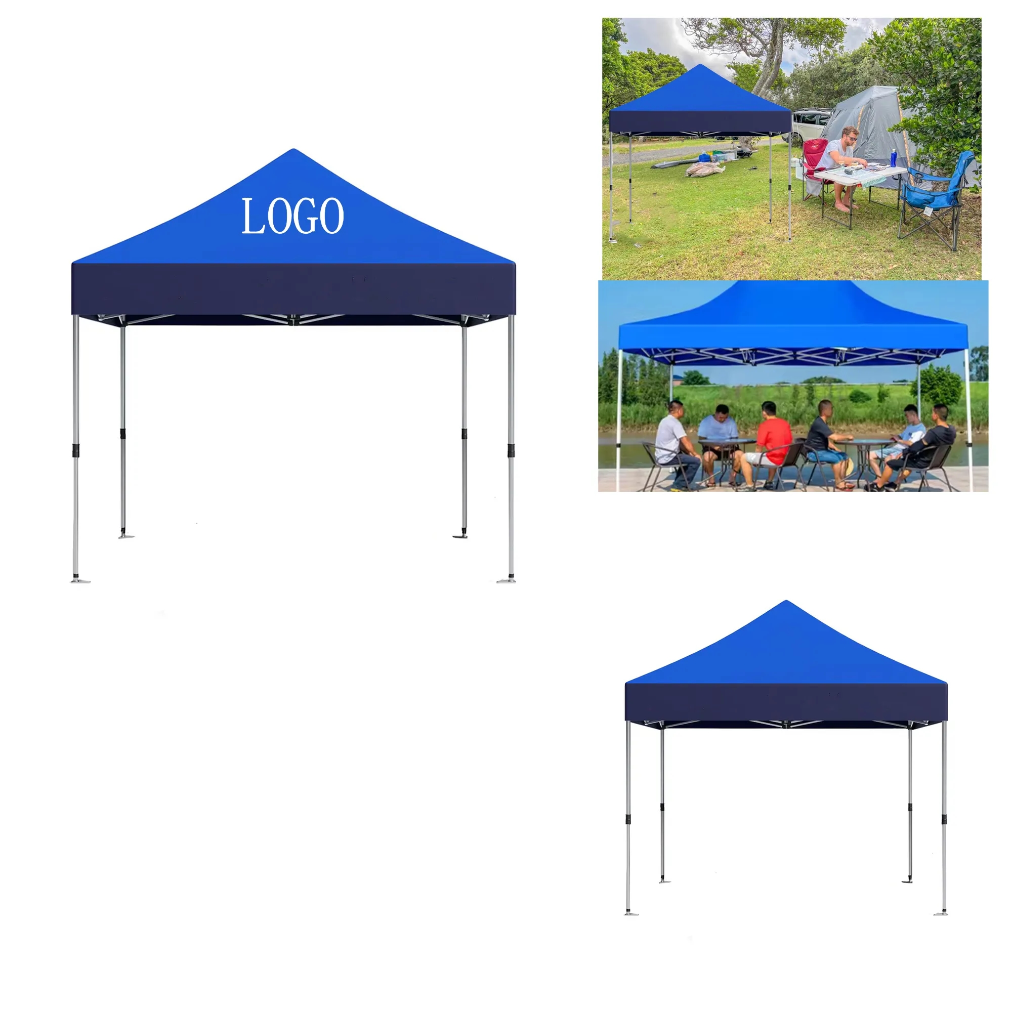 Custom tents 118.1" x 118.1" 2