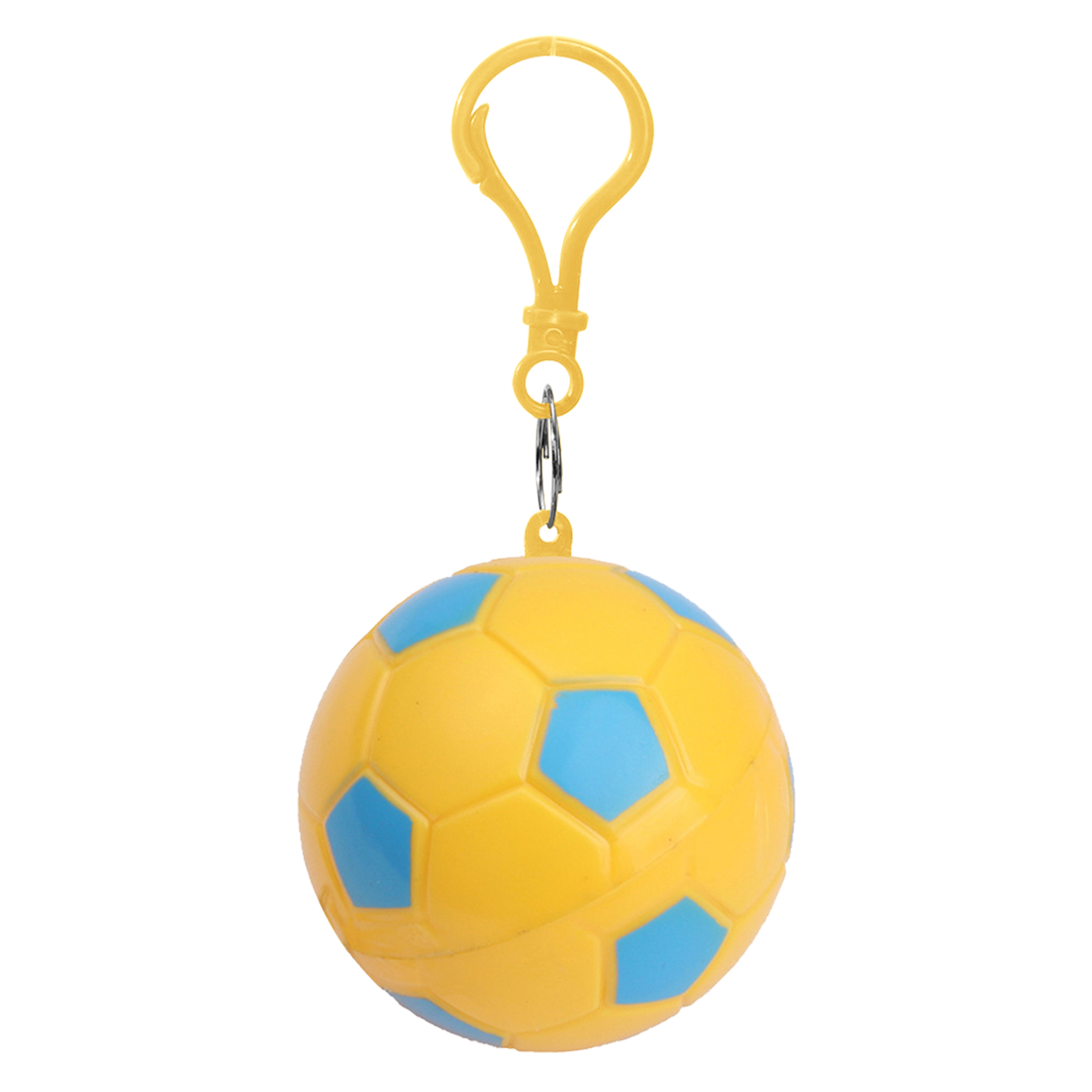 Disposable Raincoat With Ball Key Chain 16