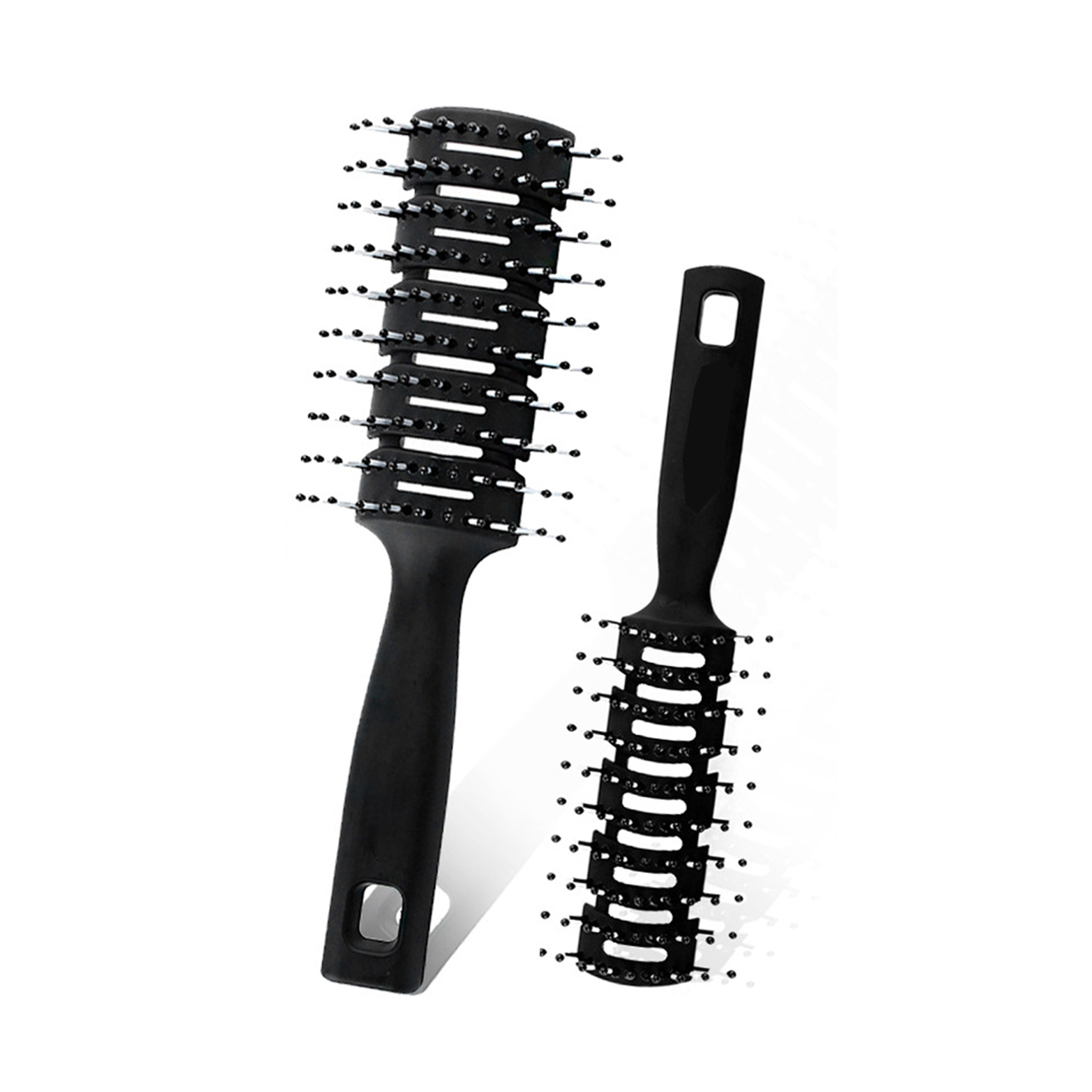 Vented Hair Brush with Ball-Tipped Bristles 3