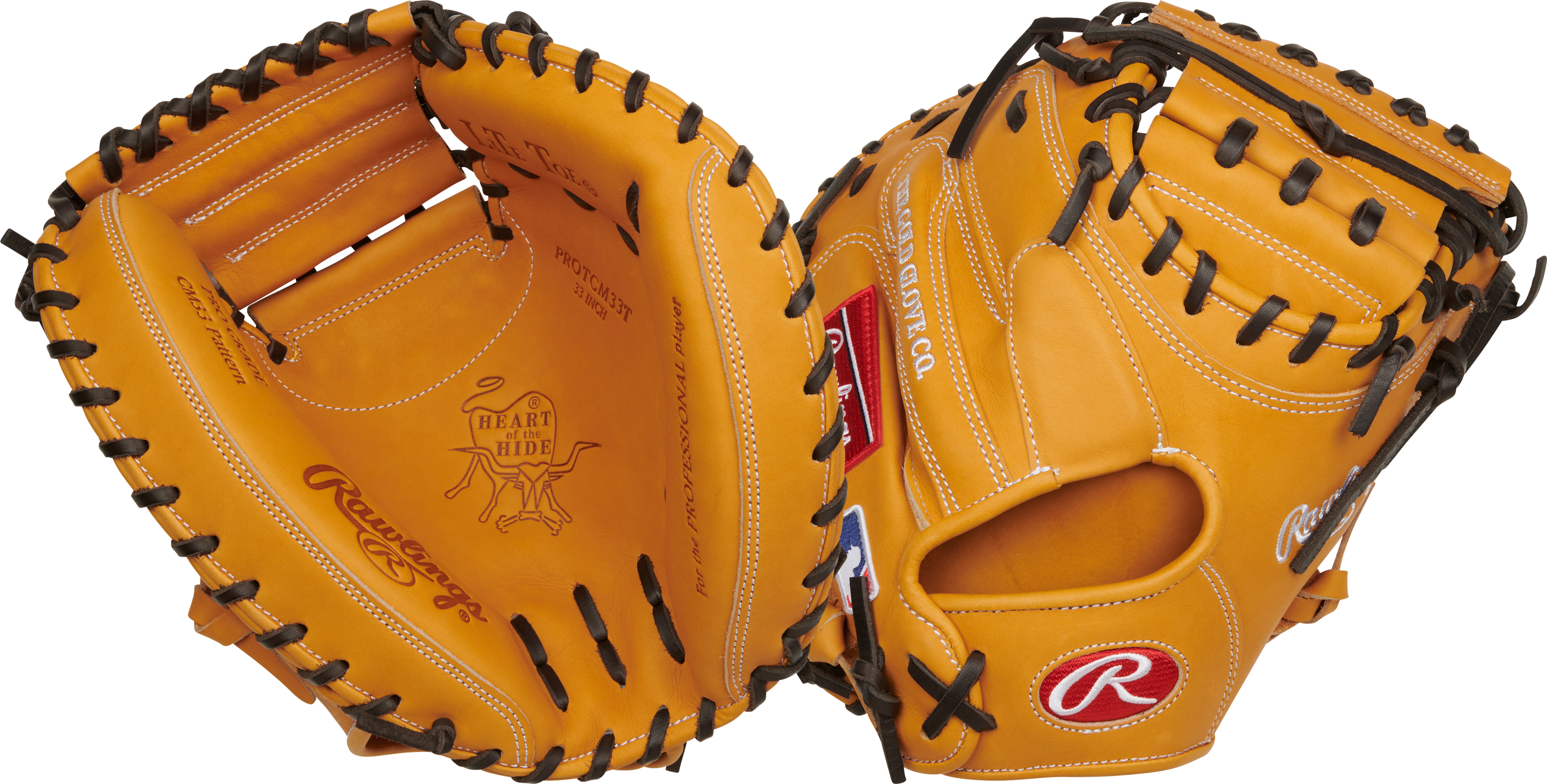 Rawlings Heart of the Hide 33 in Baseball Glove, Catcher 2