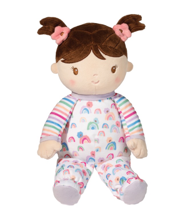 Isabelle Rainbow Stripe Doll 1