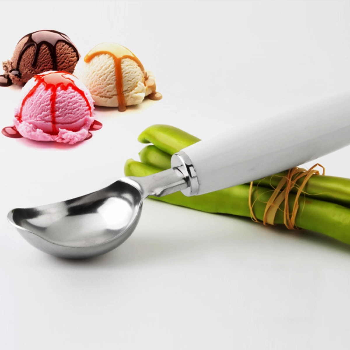 Stainless Steel Ice Cream Scoop 3