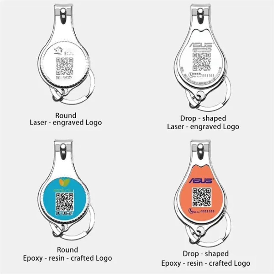Customizable Nail Clipper Bottle Opener Keychain 1