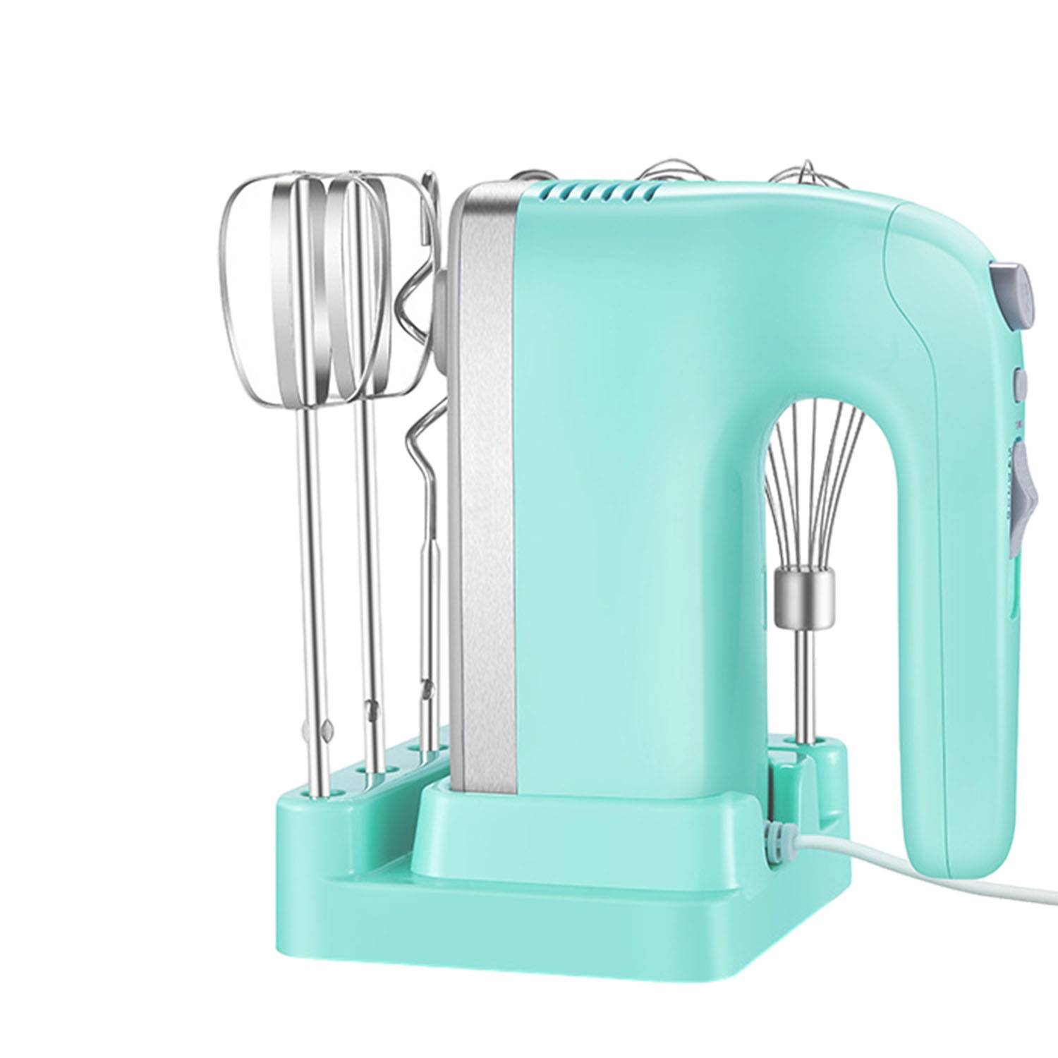 Household semi-automatic handheld electric egg beater 3
