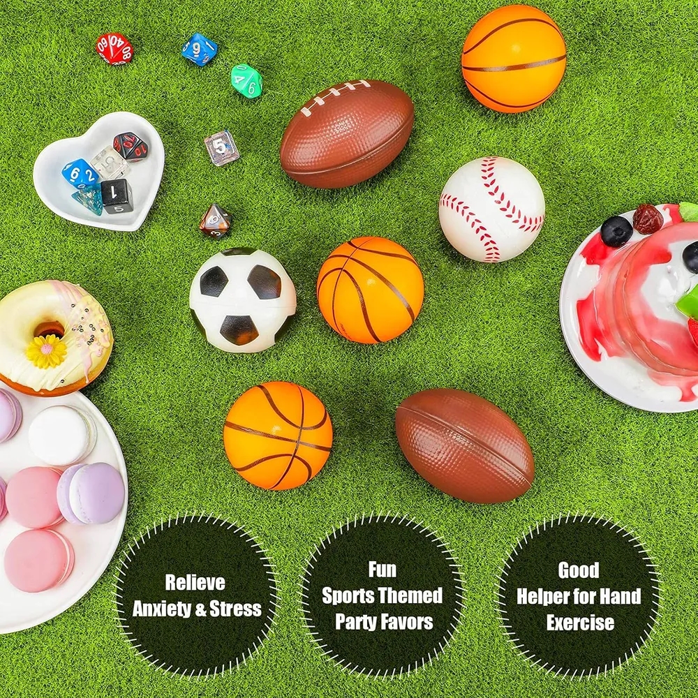 Mini Sport Stress Reliever  Ball Toys 7