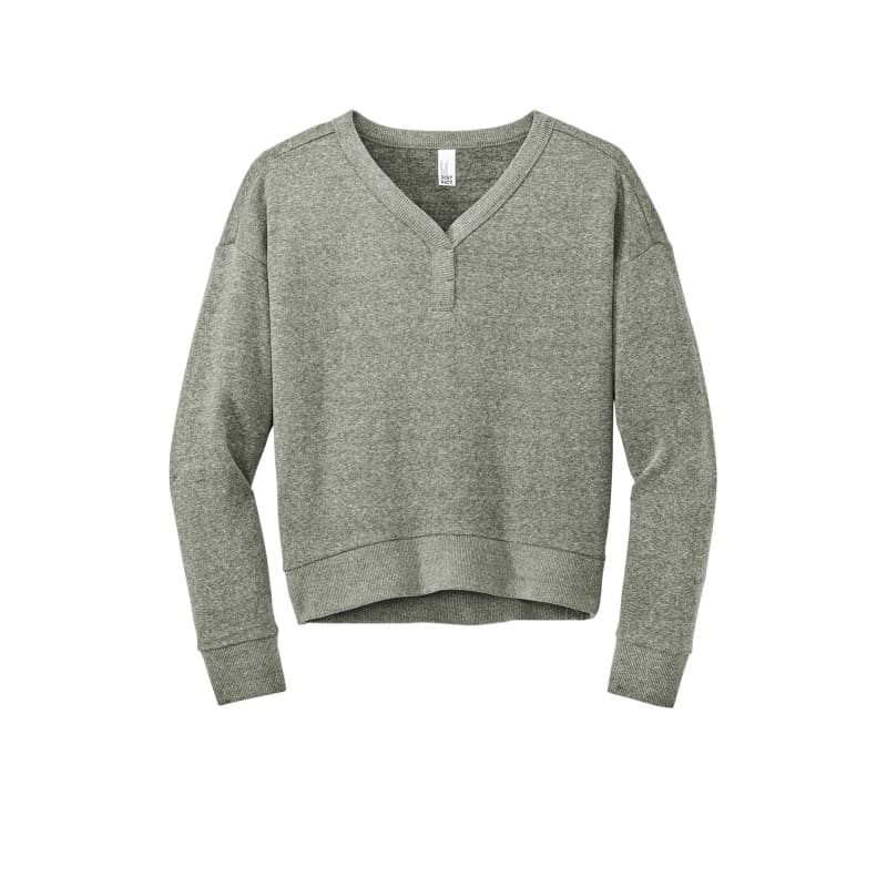 District Women's Perfect Tri Fleece V-Neck Sweatshirt 11