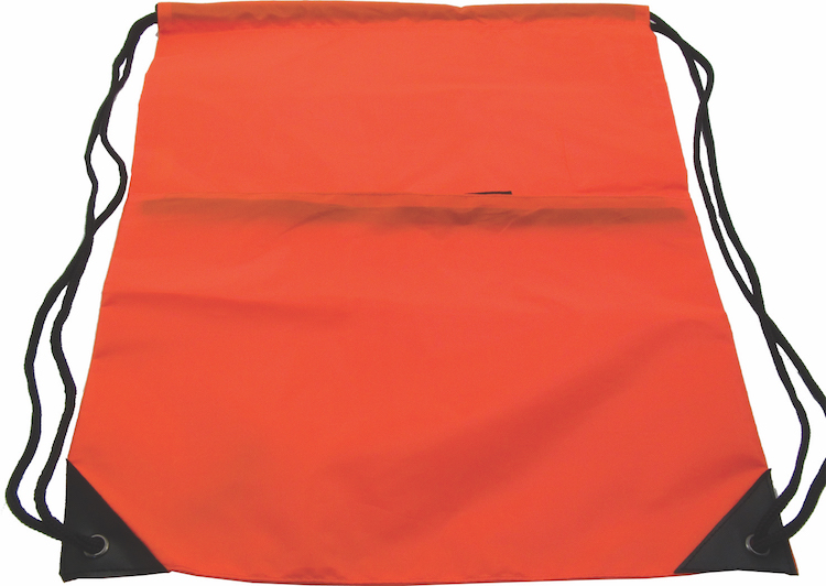 Drawstring Bag w/Pocket 9