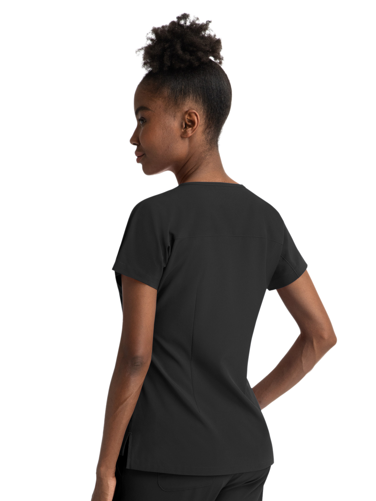 Maevn - Matrix Impulse - Women's Three-Pocket Notched Neck Dolman Top 2