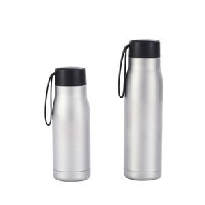 550ml Stainless Steel Cup with Double Wall Insulation and Portable Band Lid 14