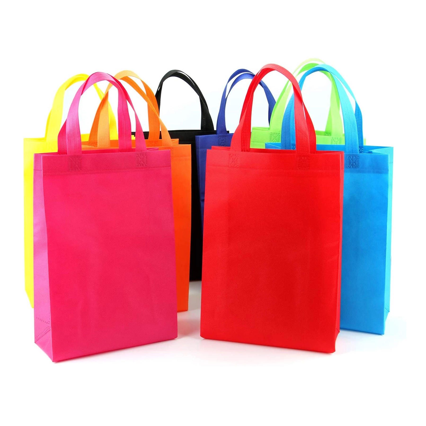 SHOPPER Non Woven Tote Bag 12"L X 15"W X 4" H 2