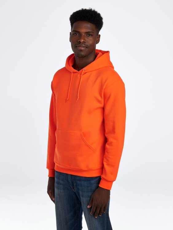 JERZEES Super Sweats® NuBlend® Unisex Hooded Sweatshirt, custom hoodie or sweatshirt with logo imprint 4