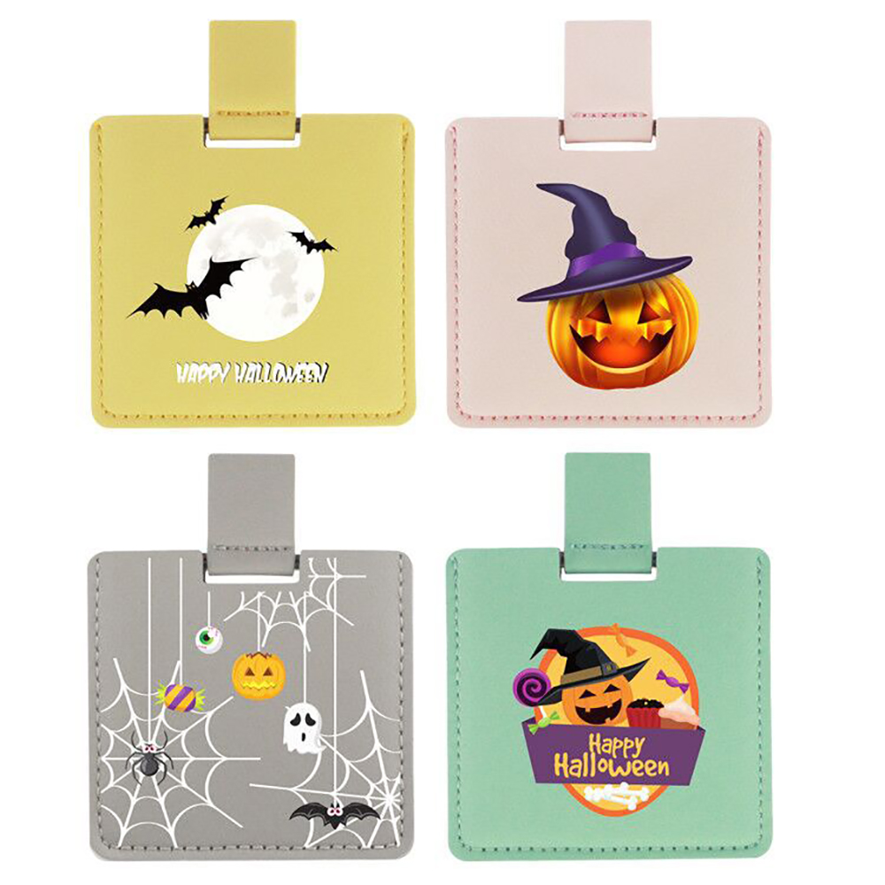 Halloween Christmas Mini Stainless Steel Pocket Mirror 7