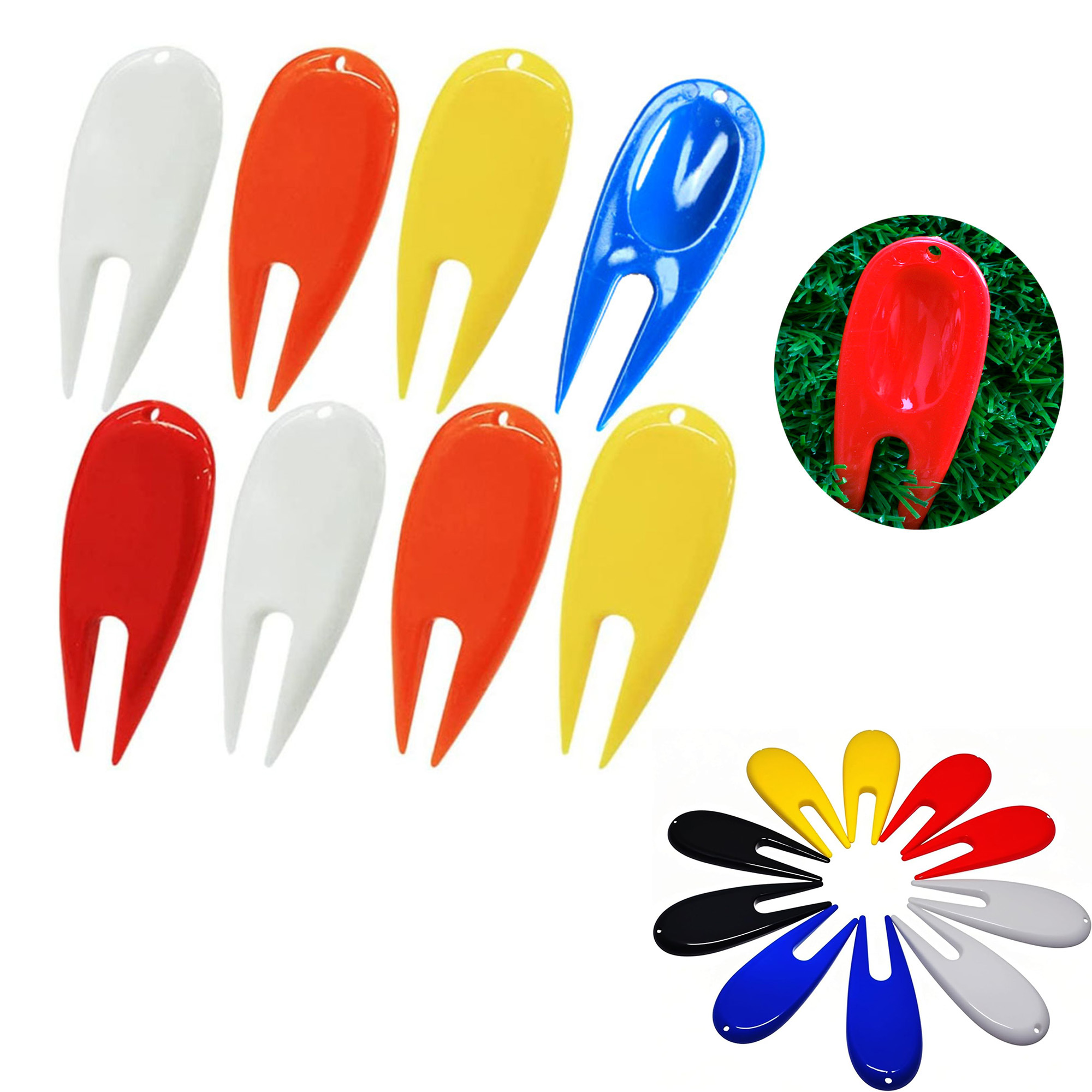 Full Color Golf Divot Repair Tool 2