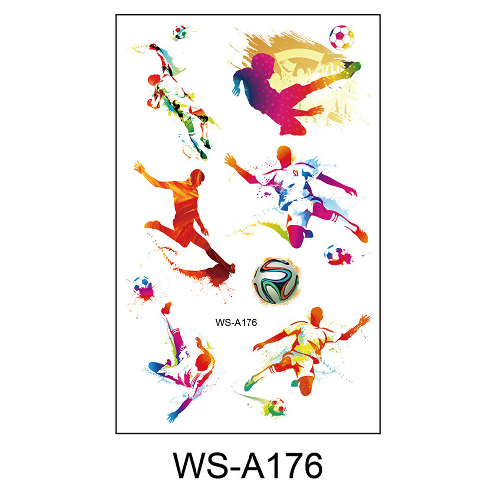 Qatar World Cup Football Fan Tattoo Sticker 8