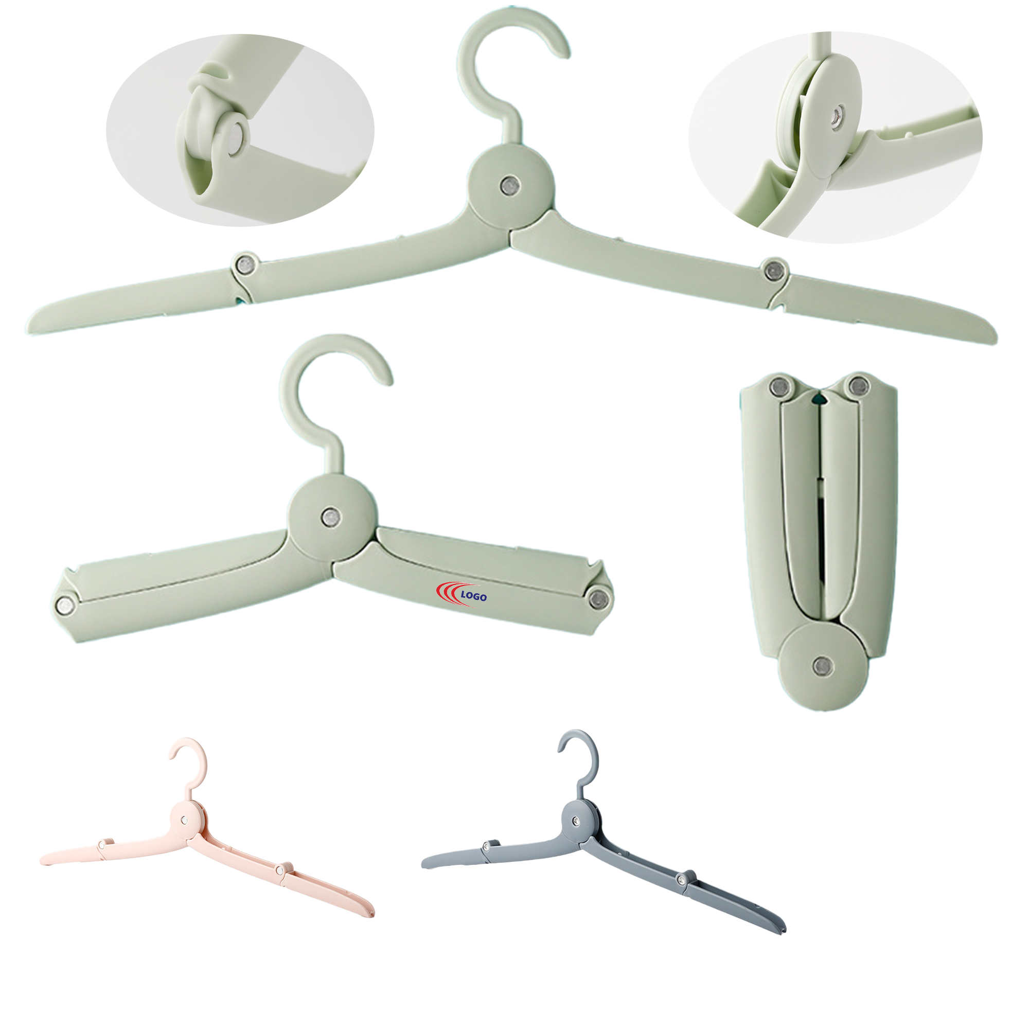 Custom Folding Hanger ?C Compact & Reusable 2