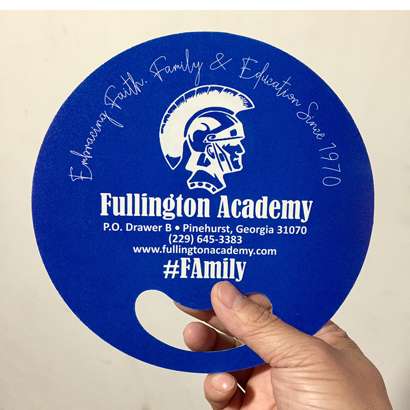 Round PP Hand Fan 4