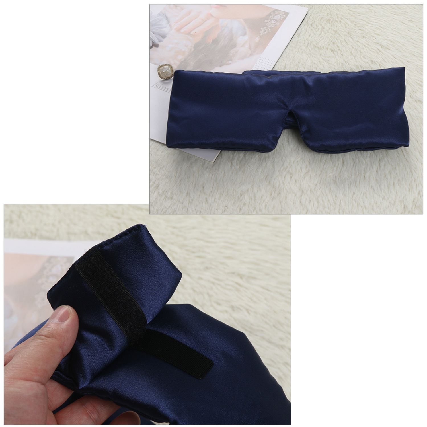 Unisex Adjustable Polyester Sleep Mask 9