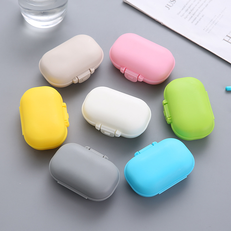 4 Compartments Portable Pill Box 7