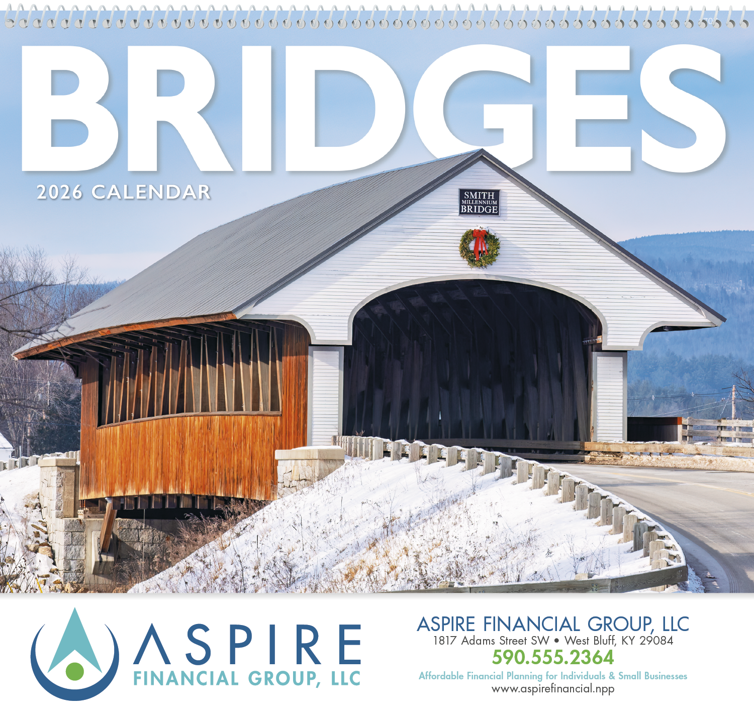 Triumph® Calendars Bridges Calendar 3