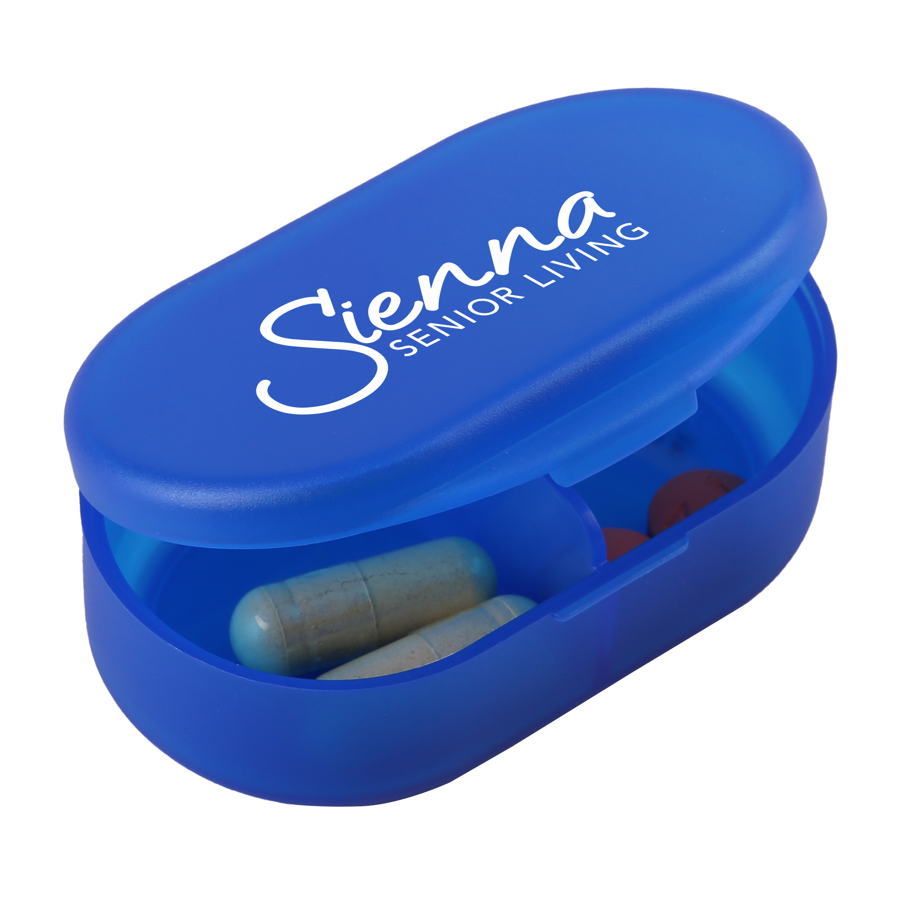 Dual Compartment Pill Box 30