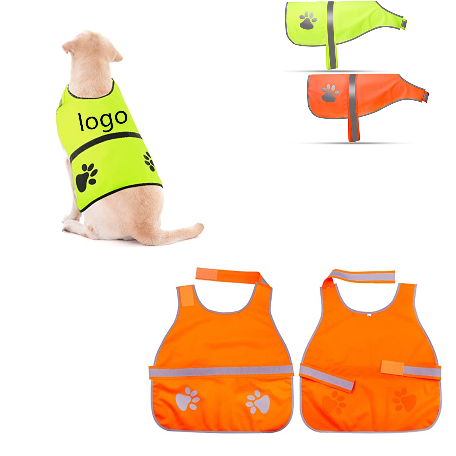Adjustable Dog Reflective Vest 3