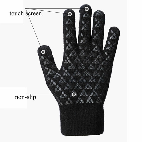 Anti Slip Touch Screen Winter Gloves 5