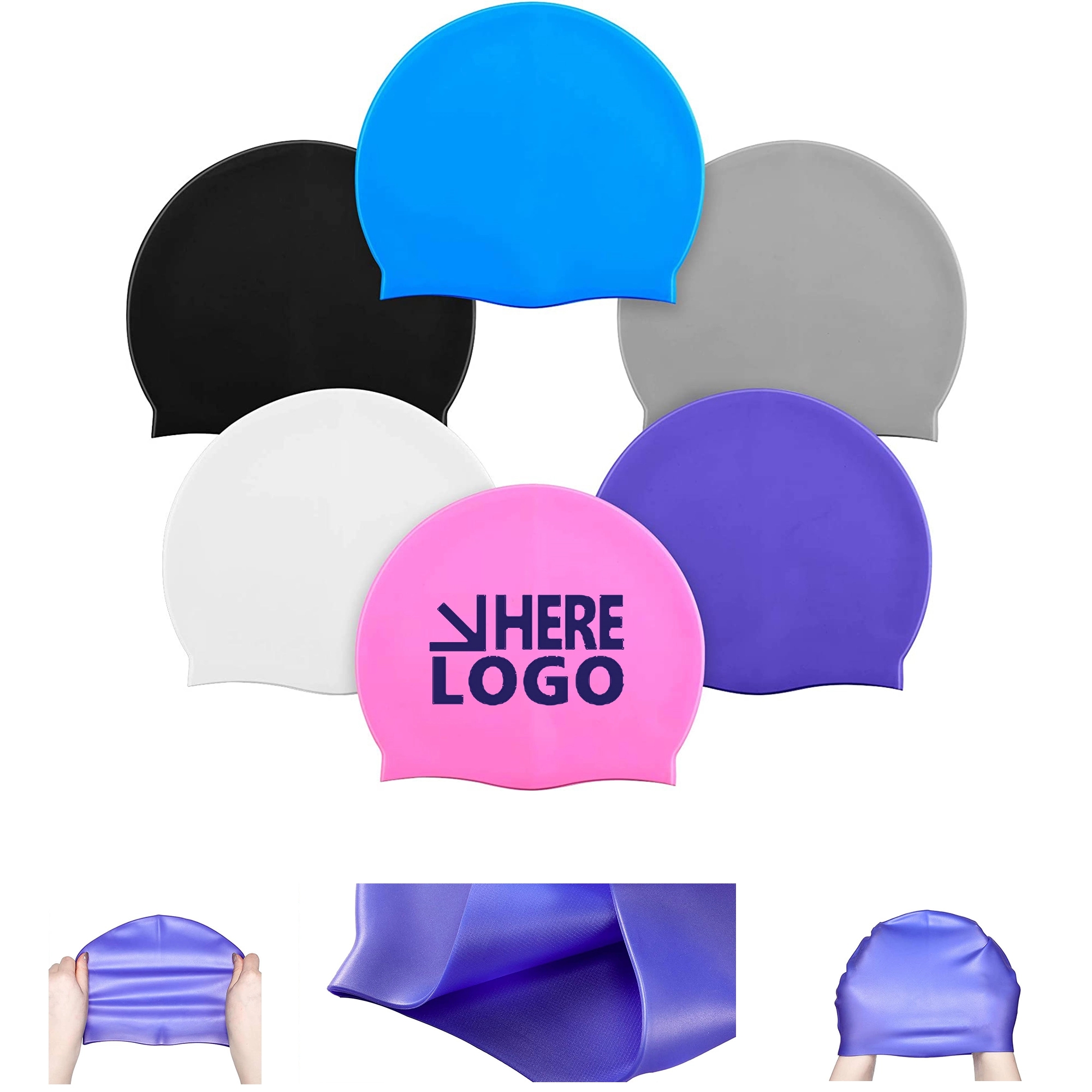 Silicone Swim Cap MOQ50
