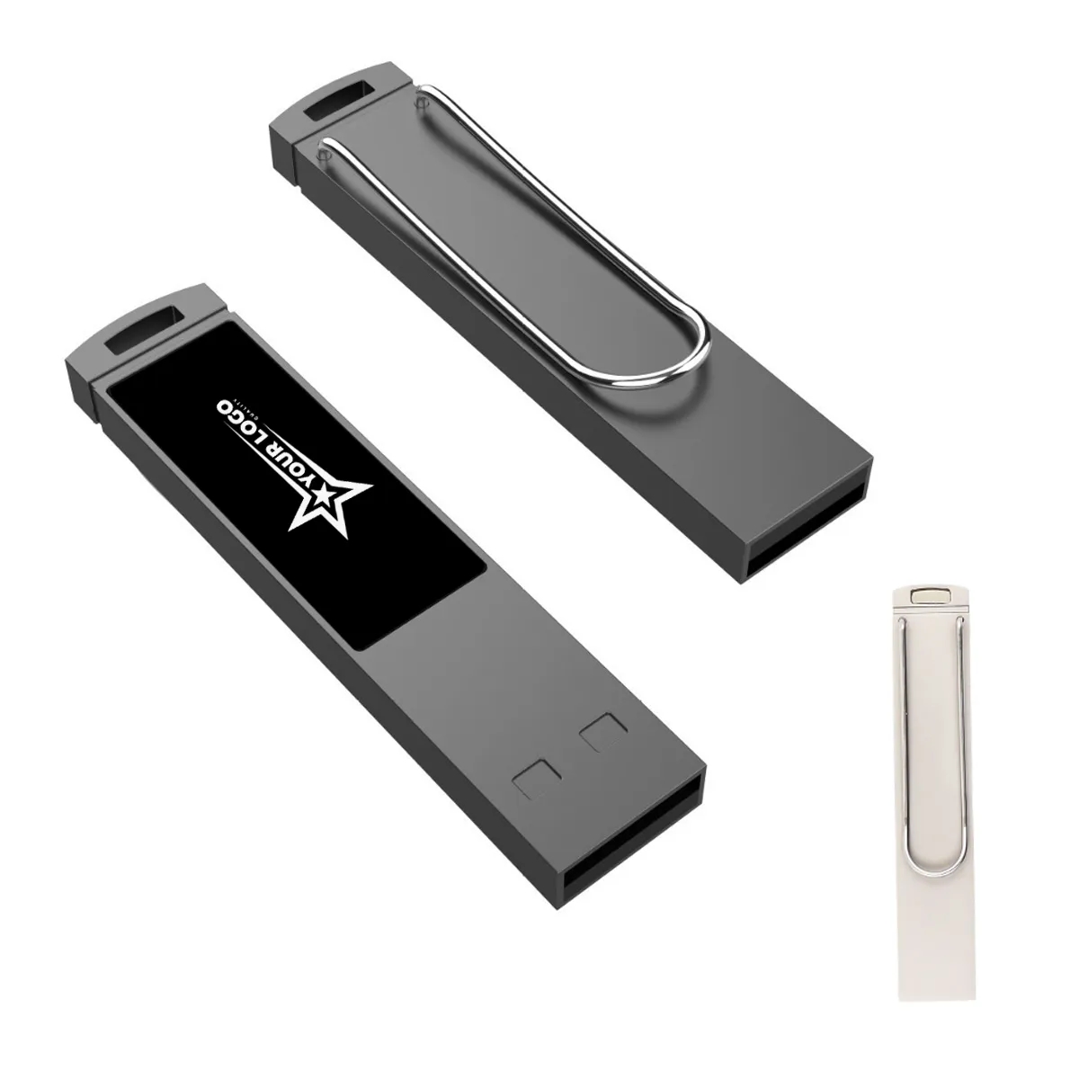 Clip Metal Led USB 3.0 Flash Drive 2