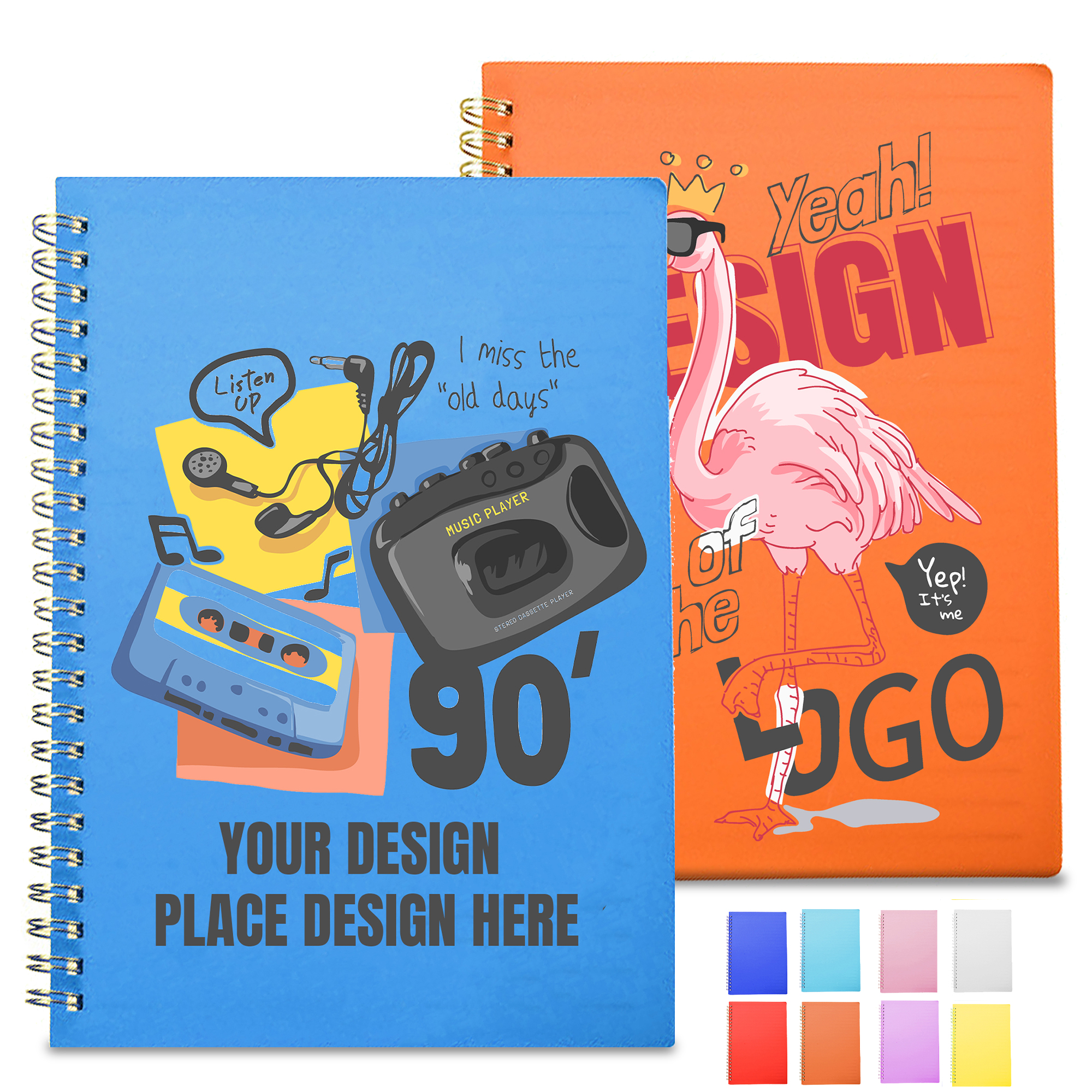 A5 Spiral Office Portable PP Coil Notebook 2