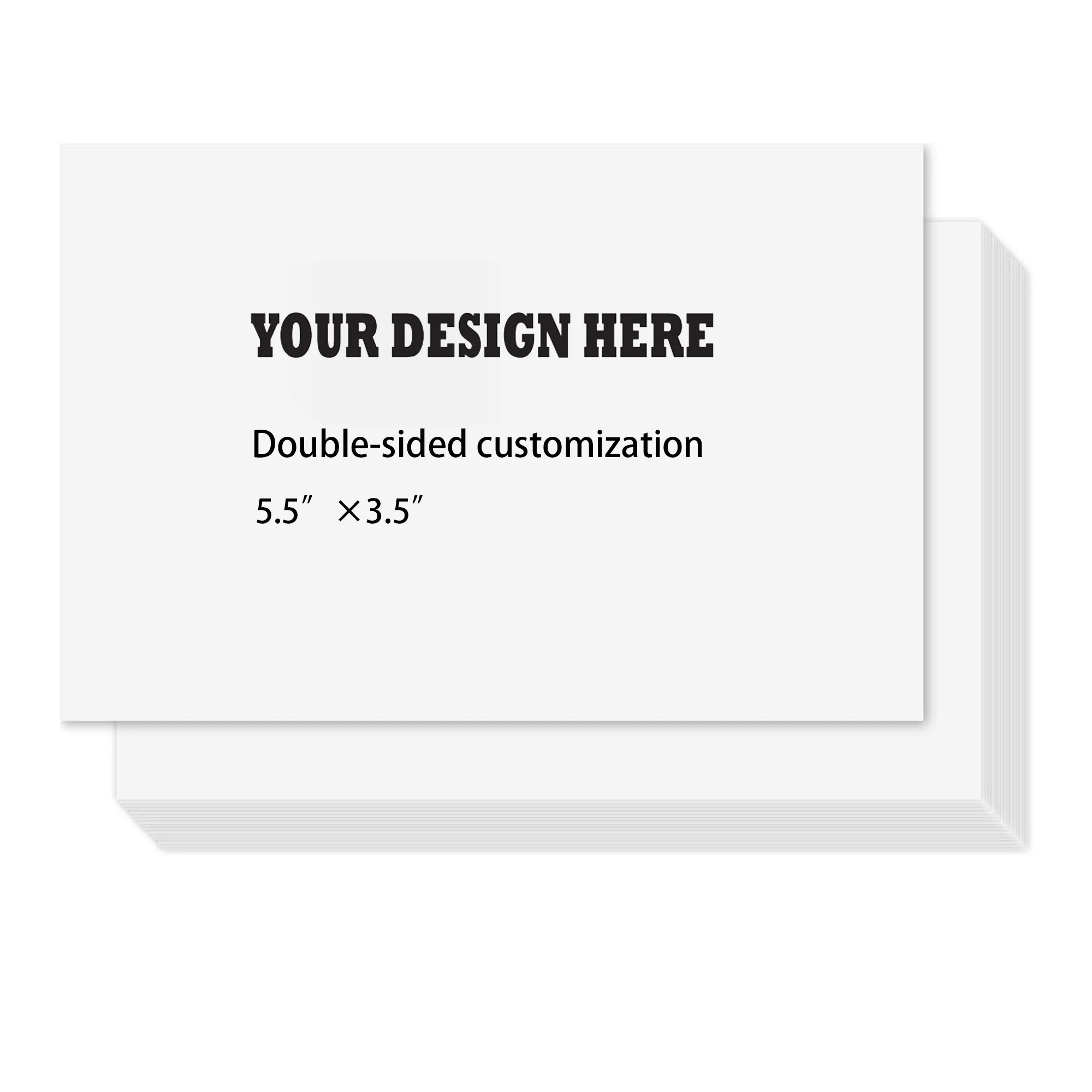Customization 350Gsm Double Sided Full Color Postcard Paper 2