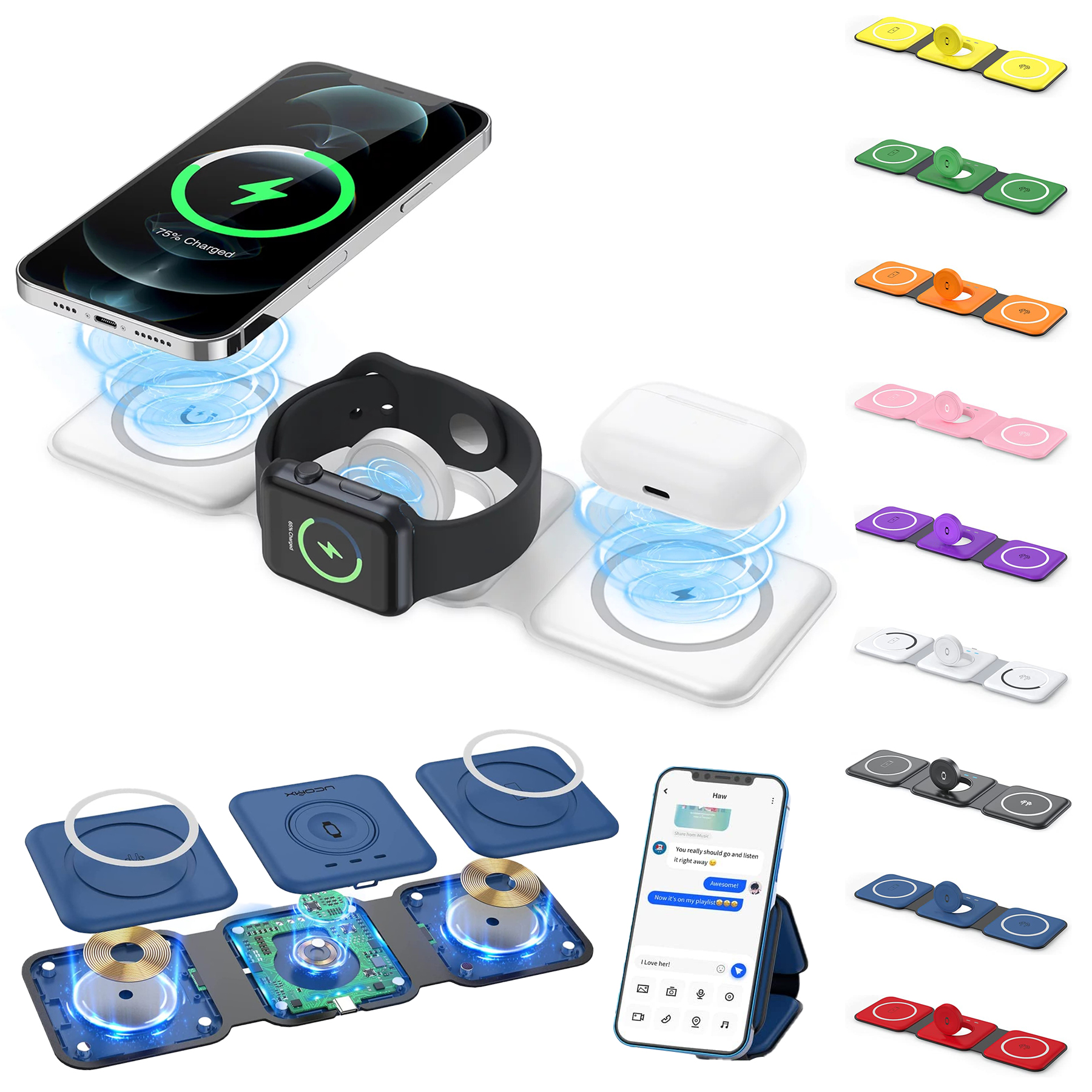 3 in 1 Wireless Charger 1