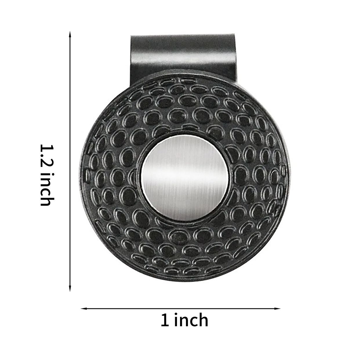 Golf Hat Clip Magnet with Ball Marker Attachment 3