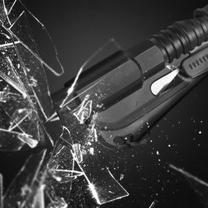 Emergency Hammer with Belt Cutter and Whistle 29